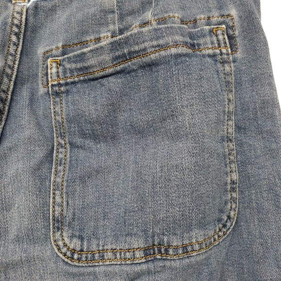 Pilcro Wide Leg Cropped Blue Jeans Womens 28 Anthropologie - Picture 3 of 10